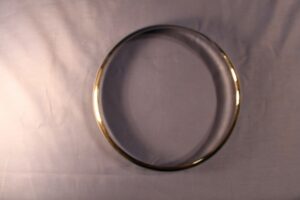 (16) MGB 57H5296 HEADLAMP CHROME OUTER RING