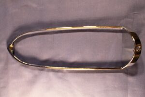 (4) MGB AND MIDGET 57H5355 REAR LAMP CHROME RIM UP TO 1969