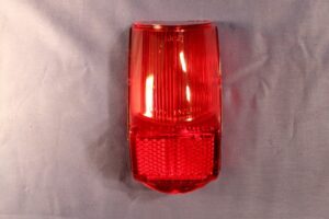 (3) MGB & MIDGET 57H5357 REAR LAMP LENS RED UPTO 1969