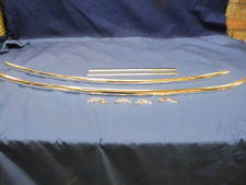 (39) AHH7425K MGB GT FRONT WINDSCREEN CHROME SET