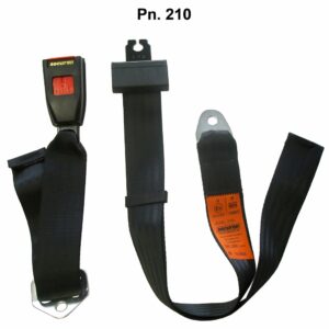 MGB MGC MIDGET BLACK STATIC SEAT BELT