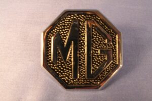(7) MGB & MIDGET CHA544 RUBBER BUMPER FRONT BADGE