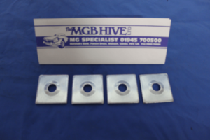 (24) MGB METAL CLAMP PLATE FRONT CROSSMEMBER AHH6207