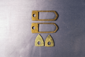 (13) MGB DOOR HANDLE GASKET SET 617402PR