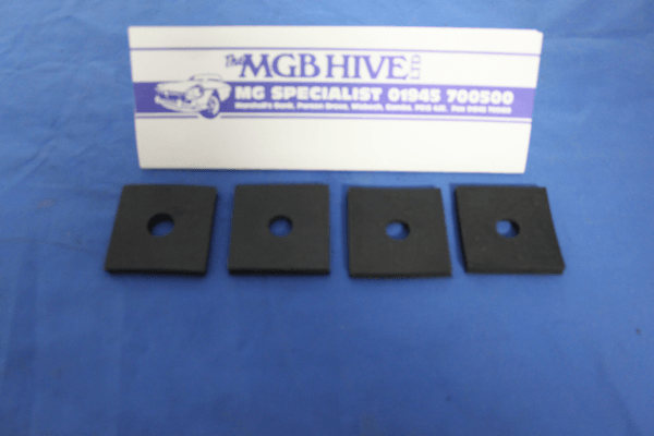 (23) MGB FRONT CROSSMEMBER LOWER MOUNTING PAD AHH6206