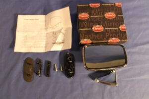 (41) MGB & MIDGET GAM213 GAM214 GENUINE TEX DOOR MIRROR