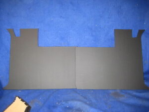 FL134/5A MGB FRONT FOOTWELL PANELS PAIR BLACK