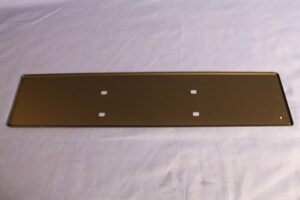 MGB & MIDGET MILD STEEL M/S FRONT NUMBER PLATE BACKING ALK3268