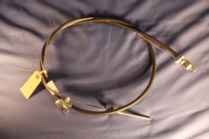 (10) MGB Chrome bumper Handbrake Cable Steel Wheel SW 4 SYNC 1967-74 GVC1004