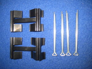 MBPKIT SET OF MIDGET BRAKE PAD PINS AND CLIPS KIT