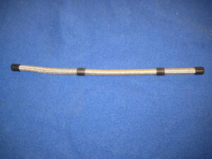 (30) MIDGET 1275 BRAIDED FUEL HOSE CARB TO CARB 14'' GGT106