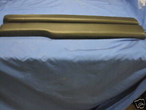 DC143/5A MGB GT PAIR OF BLACK DOOR TOP CAPPINGS 1965 ON