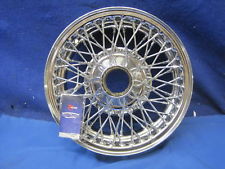 WWC458  60 SPOKE 13" X 4" CHROME MIDGET WIRE WHEEL TUBELESS