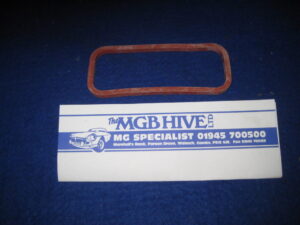 MGB ENGINE SIDEPLATE / BREATHER RUBBER GASKET 12A1175