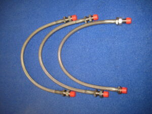 MGC GOODRIDGE STAINLESS STEEL BRAIDED BRAKE HOSE SET KIT GBL692120