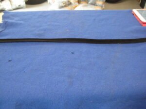 (17) MGB GLASS GUIDE CHANNEL FELT AHH7448F/R