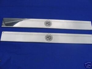 MB49/MG MGB PAIR STAINLESS STEEL THRESHOLD PLATES GT ROADSTER