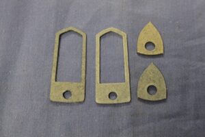617402PR MIDGET OUTER DOOR HANDLE GASKETS CAR SET