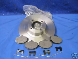 BTB387KIT MGB PAIR OF BRAKE DISCS & SET OF PADS INC PINS & CLIPS KIT
