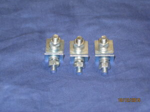 (31) AHH6360x6 MGB & MIDGET PACK OF 6 TRIM STUD PLATES