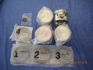 CP308K MGB 1800 ENGINE SET OF FOUR PISTONS AND RINGS CIRCLIP FIT
