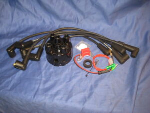 GDC136KIT MGB 45D ELECTRONIC IGNITION, PLUG LEADS AND DISTRIBUTOR CAP KIT