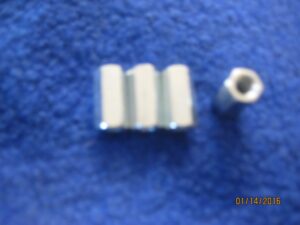 AHH6343K SET OF 4 MGB & MIDGET 1/4 LIGHT LONG MOUNTING NUTS SET OF 4