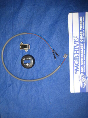 520999KIT MGB OVERDRIVE SWITCH, CAP & LOOM 1977 ON