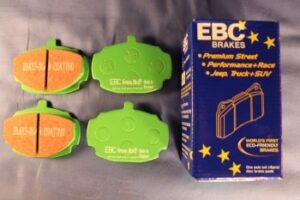 (3) MGB EBC Greenstuff Brake Pads DP2107