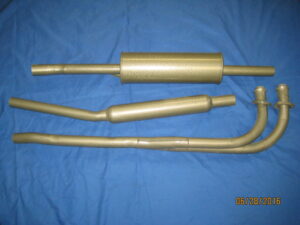 (1) GEX1778K  MGB MILD STEEL EXHAUST SYSTEM