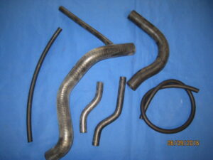 CH3 MGB HEATING & COOLING & OVERFLOW WATER HOSE KIT 1976 ONWARDS