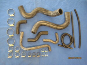 CHK8+C MGB GT V8 WATER / HEATER HOSE KIT WITH CLIPS