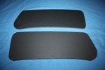 TP138A TP139A MGB GT TAILGATE KIDNEY PANELS BLACK PAIR