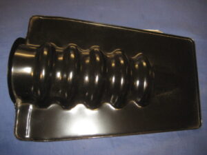 HZA5019 MGB PLATE BRACE HEELBOARD RUBBER BUMPER 1975 ON