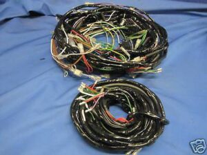BL638/9 MGB GENUINE GT V8 TAPED WIRING LOOM 1973-76