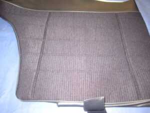 MGB GT CLOTH REAR SEAT COVER KIT OE SPEC SC118