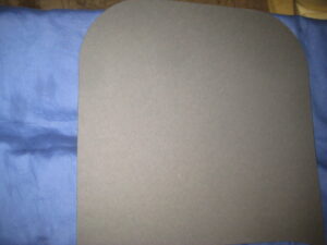 SBB3001 SEAT BACK CARD BOARD MKI 1962-68