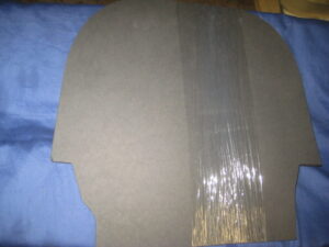 SBB3003 SEAT BACK CARD BOARD RECLINER 1970 ON