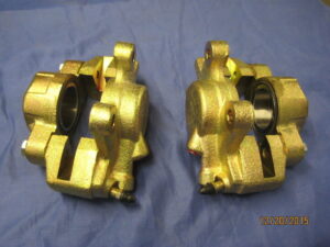 (1) NEW PAIR MGB BRAKE CALIPERS OUTRIGHT PAIR 27H4650/1
