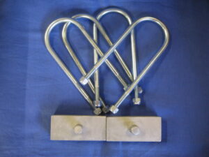 TMG30720 MGB ROADSTER REAR LOWERING BLOCK KIT BANJO AXLE