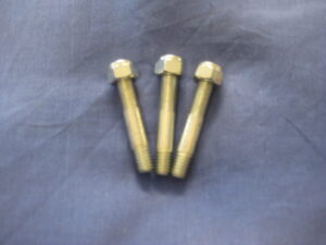 CHS2515K MGB THERMOSTAT HOUSING STUD SET OF 3 INC NYLOC NUTS 1962-1976