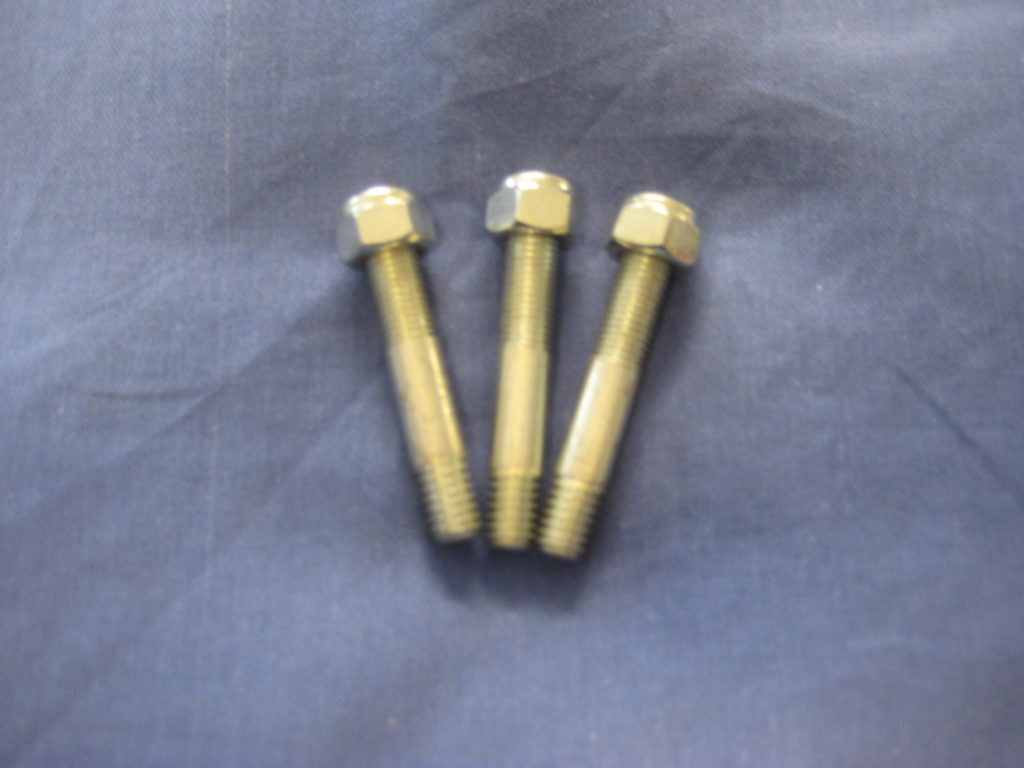 CHS2515K MGB THERMOSTAT HOUSING STUD SET OF 3 INC NYLOC NUTS 1962-1976