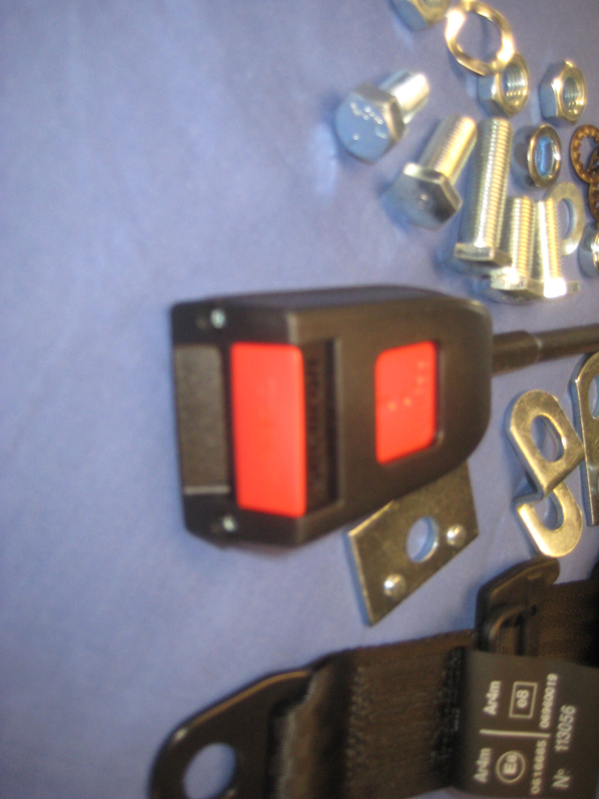 514/30 MGB,C, V8, & MIDGET SECURON BLACK INERTIA SEAT BELT - Image 2