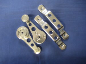HAND1 MGB & MIDGET 1968 ON ALLOY WINDER HANDLE & DOOR PULL SET