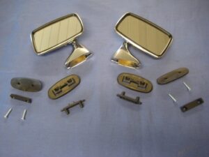 MGB & MIDGET PAIR REPRO DOOR MIRRORS GAM215/6KIT