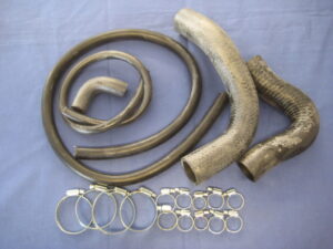 CHK9+C MGC RADIATOR HEATER / COOLING HOSE SET INC CLIPS