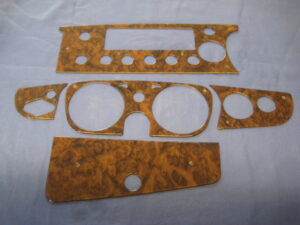 S001MGB WALNUT DASHBOARD FASCIA TOGGLE SWITCH 1962-1971