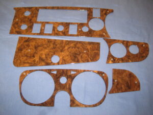 S003 MGB WALNUT FASICA DASHBOARD ROCKER SWITCH 1971-1974