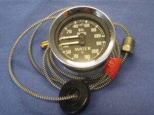 (1) MGB & MIDGET BHA4764 DUAL OIL WATER GAUGE SMITHS CENTIGRADE oC NEW