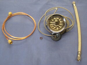 BHA4737K MGB DUAL OIL WATER GAUGE SMITHS oF NEW & COPPER PIPE & S/S FLEXI HOSE
